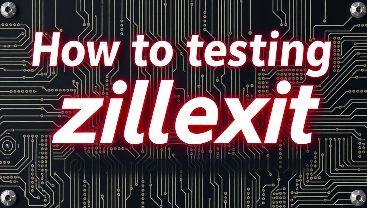 how to testing zillexit software